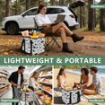 thumbnail image 6 of Collapsible Car Trunk Organizer with Handles 600D Oxford for Car Kitchen and Home Storage, Marine Organisms 13× 10.2×10.8inch, 6 of 6