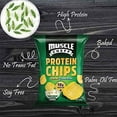 thumbnail image 2 of Protein Chips, Soy Free, Muscle Cheff, Fully Baked Pea Protein Chips, High Protein and Fiber, Low Carb, Keto (Sour Cream & Onion - 4 Pack), 2 of 4