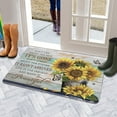 thumbnail image 5 of Sunflower Butterfly Welcome Doormat for Indoor/Outdoor Entrance Sunflower Butterfly Decoration Door Mat Kitchen Door Mat Bedroom Doormat 17x30 Inch, 5 of 6