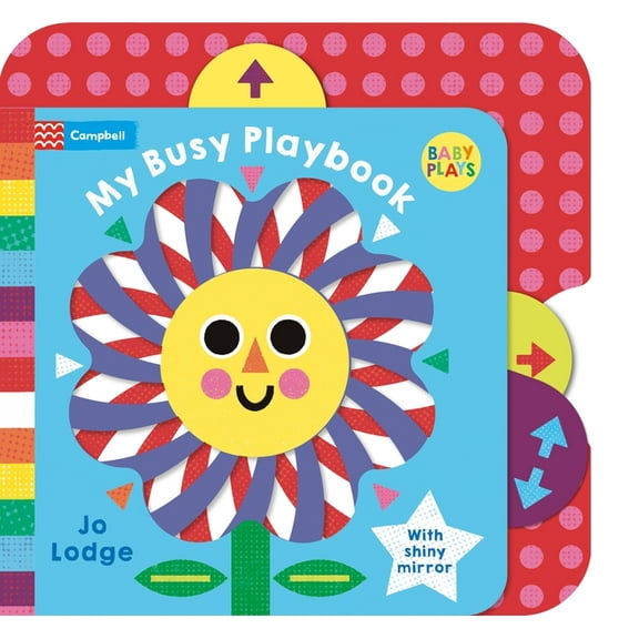 Baby Plays My Busy Playbook, (Board Book)