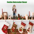 thumbnail image 3 of Cascanueces de Navidad Arlinal King 38 cm de madera con cetro, 3 of 6