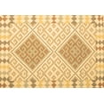 thumbnail image 1 of Ahgly Company Indoor Rectangle Southwestern Brown Country Area Rugs, 2' x 5', 1 of 4