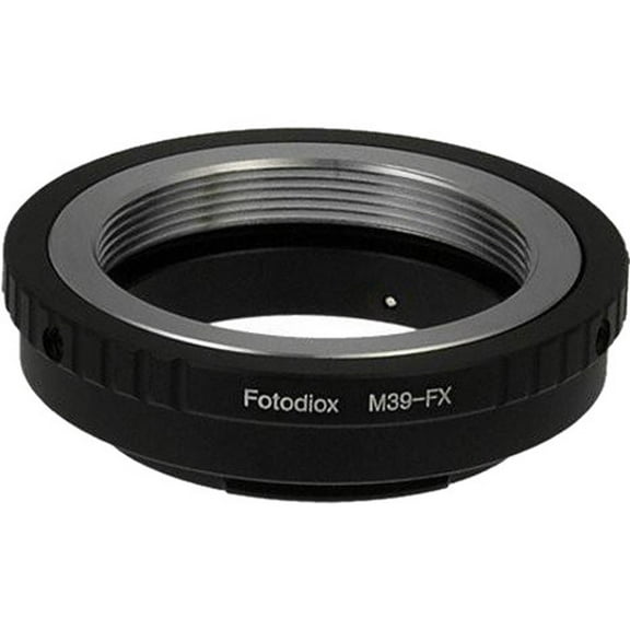 Fotodiox Lens Mount Adapter for M39/L39 Screw Mount SLR Lens to Fujifilm Fuji X-Series Mirrorless Camera Body