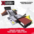 thumbnail image 5 of Tech Deck, Quarter Bowl Ruckus X-Connect Park Creator, Customizable and Buildable Ramp Set with Exclusive Fingerboard, Kids Toy for Ages 6 and up, 5 of 5
