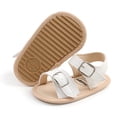 thumbnail image 6 of LoyisViDion Toddler Shoes Clearance Baby Boys Girls Sandals Soft Shoes Non-Slip Rubber Sole Summer Flat Walking Shoes White 6-9 Months, 6 of 9