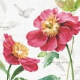 thumbnail image 2 of Audit, Lisa 26x26 White Modern Wood Framed Museum Art Print Titled - Pink Garden III, 2 of 4
