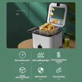 thumbnail image 5 of 25L Electric Fryer Household Small 1000W High Power Multiple Function Stainless Steel Fryer Kebab, 5 of 5