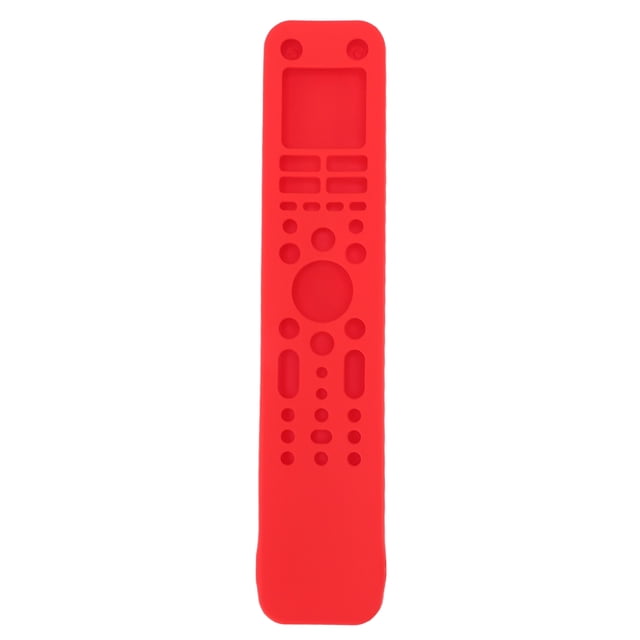 Remote Control Protective Cover, Dustproof Waterproof Washable Silicone Remote Controller Cover Shock Resistant For Living Room Red