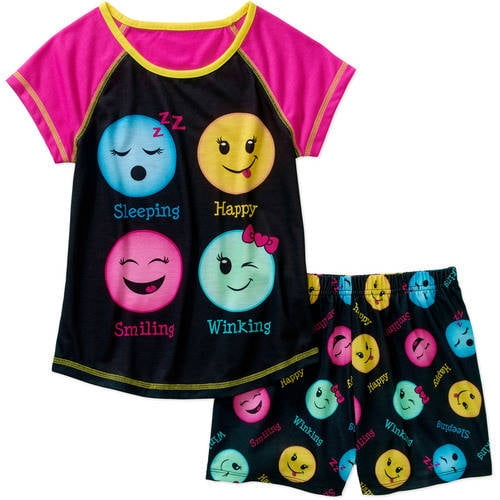 Girls' Photo Real Graphic Sleep Tank Top and Short 2 Piece Pajama Set