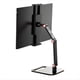 thumbnail image 1 of Soporte de Monitor Portátil, Soporte de Escritorio Universal de Metal, Soporte Plano de Escritorio Universal de 16 Pulgadas para Transmisión en, 1 of 5