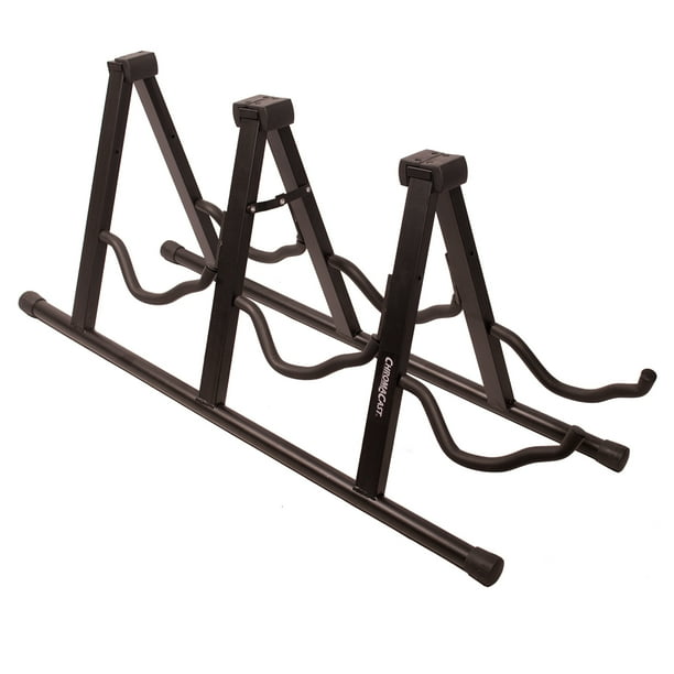 ChromaCast Universal Folding Triple Guitar Stand with Secure Lock