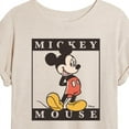 thumbnail image 3 of Disney - Mickey Mouse - I'm Here - Juniors Ideal Flowy Muscle T-Shirt, 3 of 5