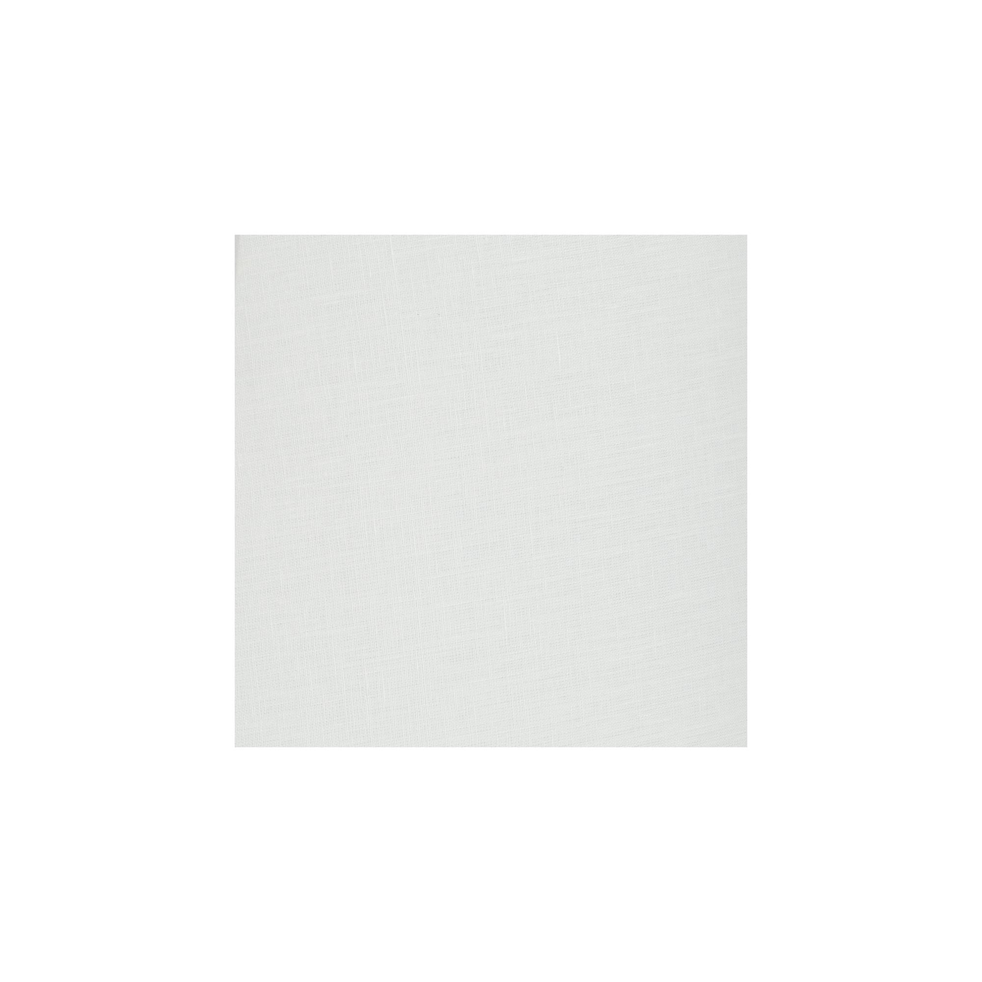 Springcrest White Medium Modified Oval Lamp Shade 12.5" Wide and 10" Deep at Top x 15" Wide and 11" Deep at Bottom x 10" Height (Spider) Replacement
