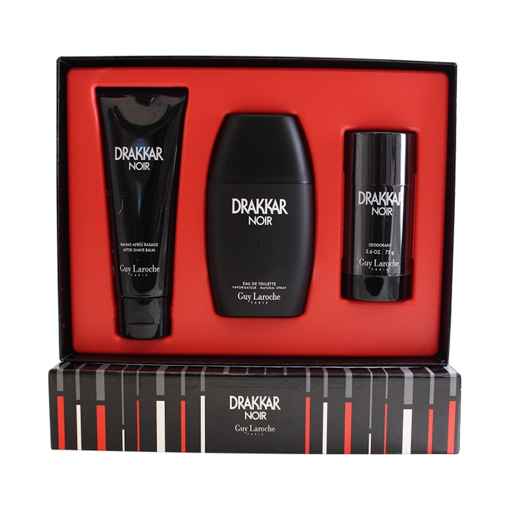 Guy Laroche Drakkar Noir 3 Pc. Gift Set ( Eau De