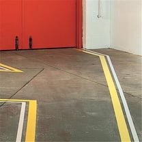 1 in. x 36 yards Yellow Solid Vinyl Safety Tape - Pack of 3