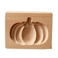 thumbnail image 1 of JJKBVCLO Wood Cookie Model Model Festival Hand Pressure Model With Christmas Pattern Eco Baking Decoration Tools For Chocolate Pumpkin Pie Cookie, 1 of 1