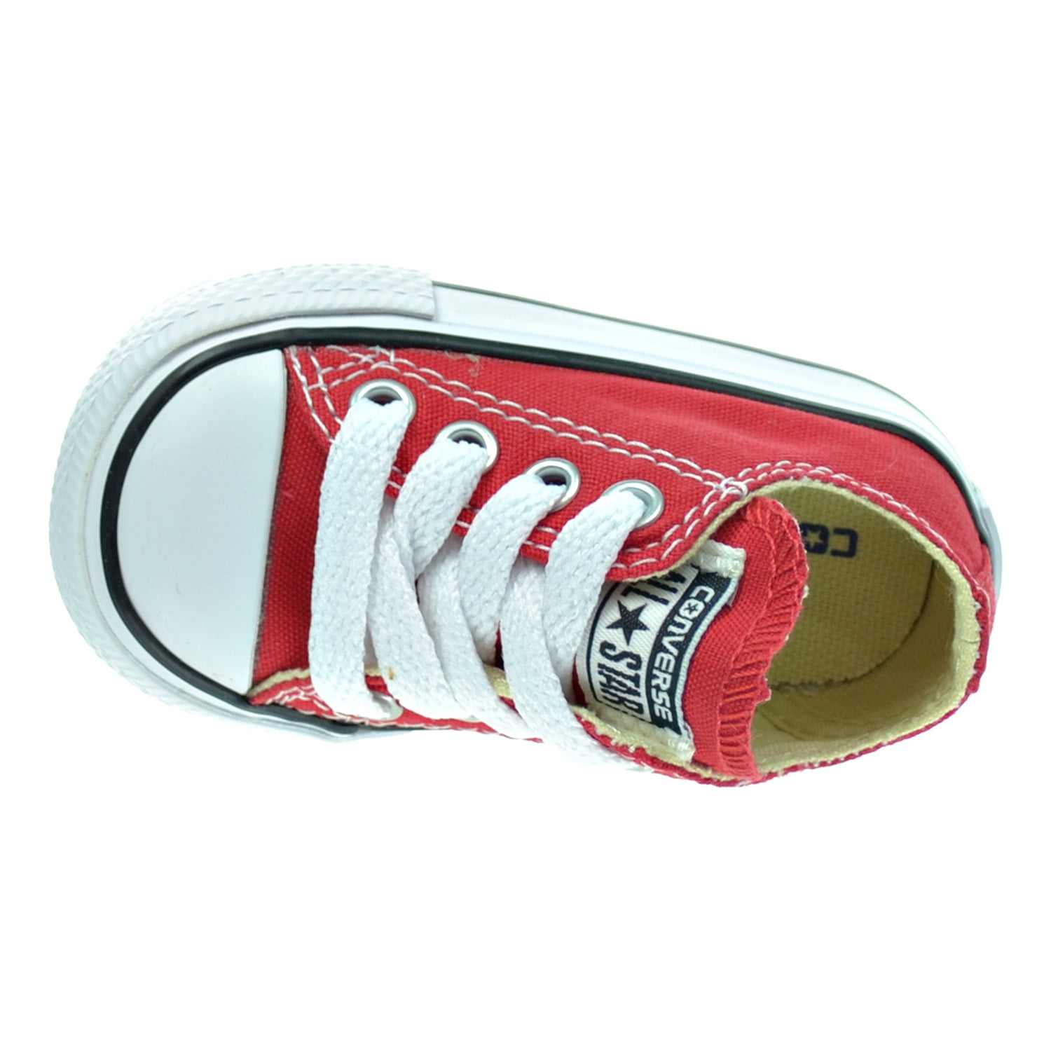 Nathaniel Ward Minefelt Påstand Converse Chuck Taylor All Star Low Top Infants/Toddlers Shoes Red 7j236 -  Walmart.com