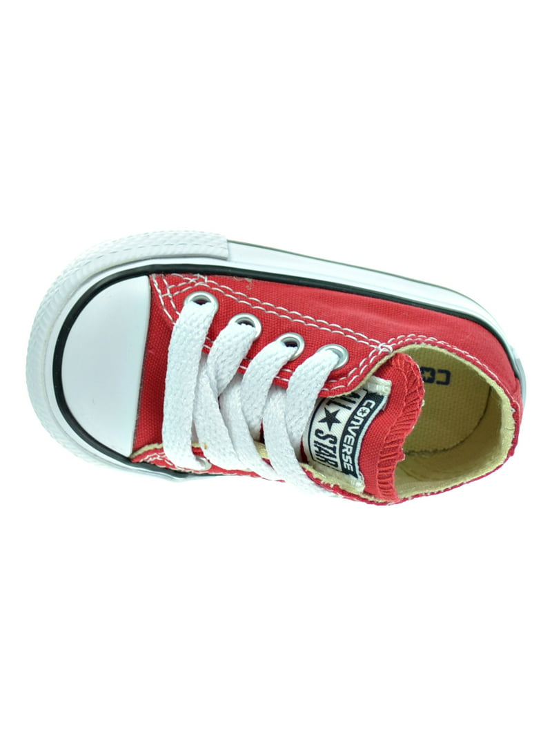Converse Taylor All Star Low Top Shoes Red 7j236 - Walmart.com