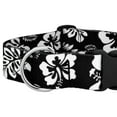 thumbnail image 5 of Country Brook Petz - Deluxe Black Hawaiian Dog Collar - Hawaiian Collection with 8 Tropical Designs, 5 of 5