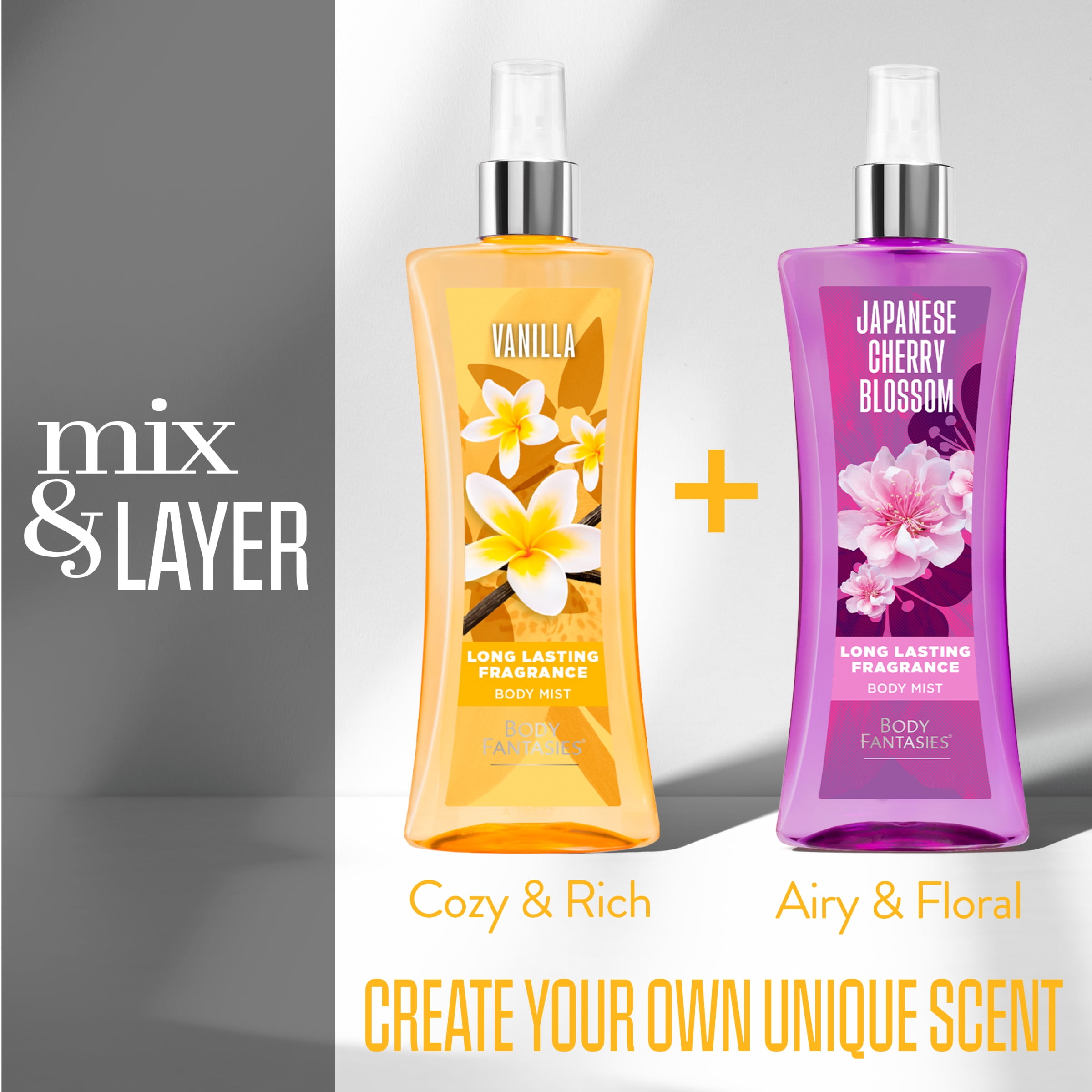 Body Fantasies Signature Fragrance Body Spray, Vanilla, 8 fl oz