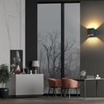 thumbnail image 4 of Apliques de pared cuadrados fáciles de instalar para exteriores con luz hacia arriba y hacia abajo, lámpara de pared LED moderna con diseño de aluminio totalmente impermeable para baño, escalera,, 4 of 5
