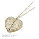thumbnail image 4 of Collar de calatero de corazón Collar personalizado Collar de encanto con forma de corazón, 4 of 6
