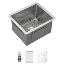 Lofeyo 13" L Undermount Kitchen Bar Sink for RVs Snigle Bowl Stainless Steel Kitchen Sink