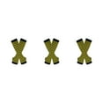 thumbnail image 3 of ZheElen Easy To Wear Over Knee Socks Highly Elastic And Durable Soft And Breathable Wide Application Polyester Easy To Match yellow and black 3Set, 3 of 6