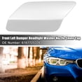 thumbnail image 2 of Unique Bargains Front Left Bumper Headlight Washer Nozzle Cover Cap Fit for BMW E92 E93 328i 335i 335is Silver Tone, 2 of 6