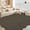 Brown, variant on Printed Rugs with Braided Pattern on it, Scalloped Washable 10x13 Area Rug for Living Room Non Slip Soft Bedroom Rugs Large Low Pile Stain Resistant Carpet for Nursery Dining Room Classroom