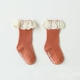 thumbnail image 1 of Baby Girls Cute Lace Ruffle Socks Infant Girl Middle Hose Frilly Socks Soft Non-Slip Stockings Toddlers Tutu Socks, 1 of 9