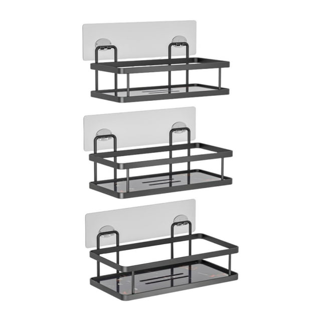 Estante organizador multiusos para ducha, dormitorio, lavandería, inodoro 3 niveles