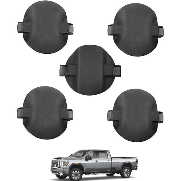 1set 84756187 84756188 Platform Hitch 5th Wheel Mount Covers For Chevrolet
