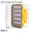 thumbnail image 4 of Caja impermeable Zulema para pesca con mosca Amarillo, 4 of 4