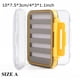 thumbnail image 4 of Caja de Pesca con Mosca Sunnimix ABS Amarillo 7,6x3,3x10,4 cm, 4 of 4