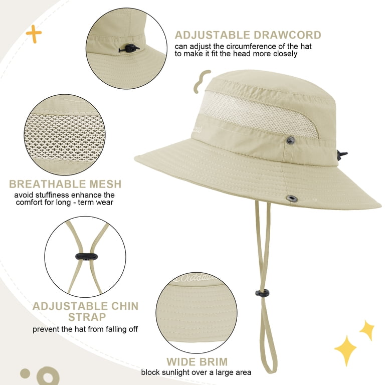 Zando Kids Sun Hat Wide Brim Bucket Hat 2-Pack photo 6