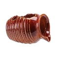 thumbnail image 2 of Olla de arcilla con agua circulante, jarrón hidropónico, cerámica, decoración de cascada, fuente de agua, tarro para fuente de agua de escritorio al Rojo, 2 of 8