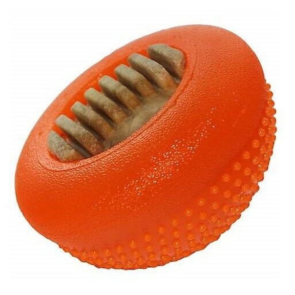 Dog Treat Bento Ball Dental Dimples Gum Massaging Mental Stimulation Choose Size (Large - 4.75")