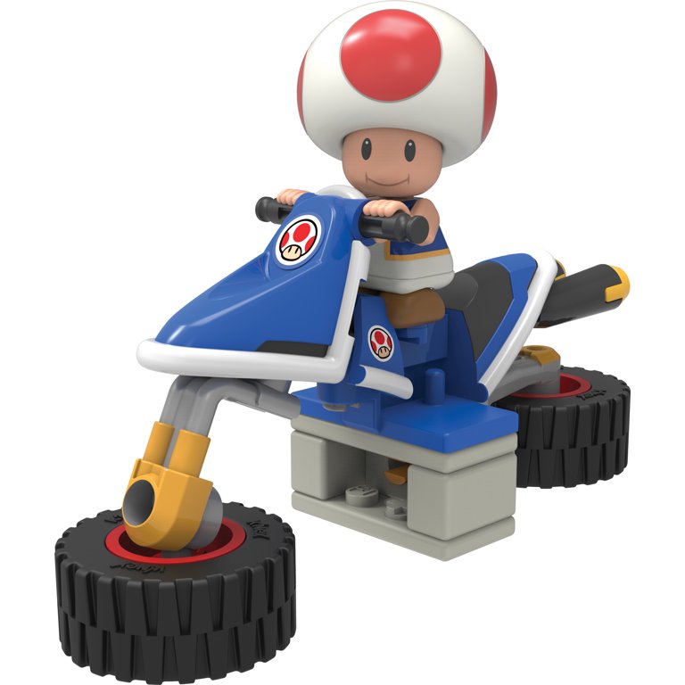 K'Nex Mario Kart: Standard Bike Building Set Series 2 - Toad - Atomic Empire