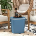 thumbnail image 2 of Costway 4 Gallon Portable Cooler Bar Table with Handle Bottle Opener & Lift Top Lid Blue, 2 of 10
