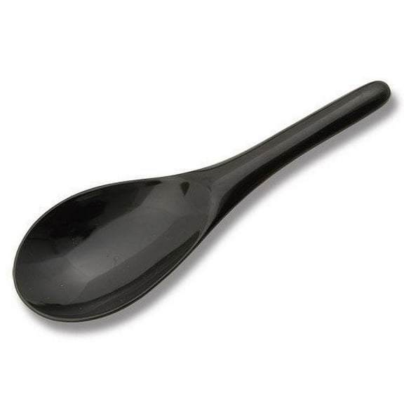 Gourmac Black Melamine 8-3/8" Rice Spoon