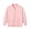 Pink, variant on Teen Girls Zip Up Bomber Jacket Kids Solid Color Sports Sweatshirt, Sizes 14-18