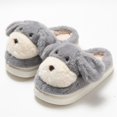thumbnail image 1 of Nuevas zapatillas de invierno Unisex con dibujos de ballena, pantuflas cálidas de felpa para parejas, toboganes de casa antideslizantes para interiores, 1 of 5