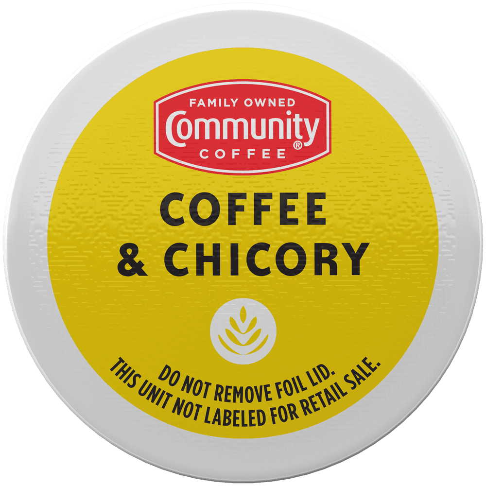 Community Coffee Coffee and Chicory Medium-Dark Roast Single Serve 36 ct Box