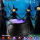 thumbnail image 5 of Mist Maker Fuente de agua Máquina de niebla Accesorio de fiesta Humo de Halloween, 5 of 5