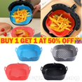 thumbnail image 3 of Friteuse à Air Chaud Pot en Silicone Panier de Cuisson Quatre Antiadhésifs Réutilisables Micro-Ondables, 3 of 3