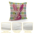 thumbnail image 4 of YINGXI Pillow Covers Throw Pillow Pink Home Sofa 18x18in, 4 of 5