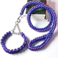 thumbnail image 3 of Conjunto de collar y correa para perro, correa de cuerda y collar de adiestramiento para perros pequeños, medianos y grandes., 3 of 5