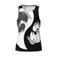 thumbnail image 4 of Gaeub Unicorn in Yoga Men's Athletic Tank Top, Workout Sleeveless Shirts, Running Tank Tops for Gym, Running, Training - Small, 4 of 9
