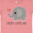 thumbnail image 4 of Inktastic Daddy Loves Me Boys or Girls Baby T-Shirt, 4 of 5